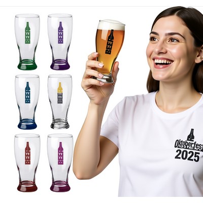 USA Made Pilsner 19oz Libbey Beer Glass